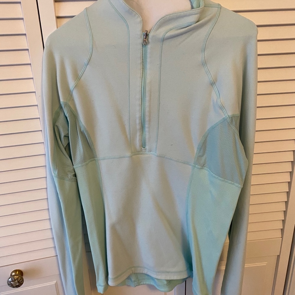 Lululemon Light Blue Quarter Zip